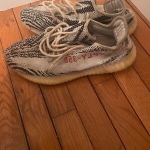 Adidas Yeezy Boost 350 V2 Zebra with Red Detail
